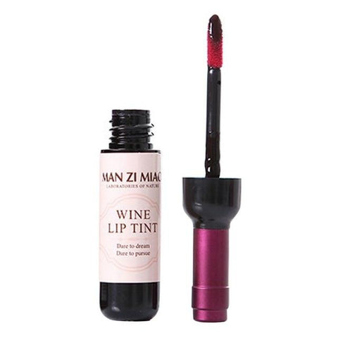 New Waterproof Wine Red Shape Lip Tint Baby Pink Lip For Women Batom Makeup Liquid Lipstick Lipgloss Cosmetic