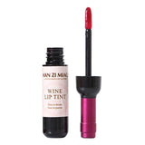 New Waterproof Wine Red Shape Lip Tint Baby Pink Lip For Women Batom Makeup Liquid Lipstick Lipgloss Cosmetic