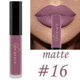 Niceface Sexy Long Lasting Waterproof Ultra Matte Liquid Lipstick Moisturizer Velvet Lipstick Lip Cosmetic Beauty Makeup