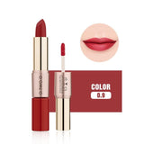 O.TWO.O  2 in 1 Matte Lipstick Lips Makeup Cosmetics Waterproof Pintalabios Batom Mate Lip Gloss Rouge 12 Colors Choose