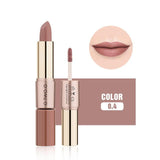 O.TWO.O  2 in 1 Matte Lipstick Lips Makeup Cosmetics Waterproof Pintalabios Batom Mate Lip Gloss Rouge 12 Colors Choose