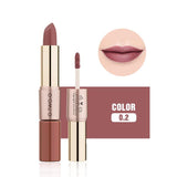 O.TWO.O  2 in 1 Matte Lipstick Lips Makeup Cosmetics Waterproof Pintalabios Batom Mate Lip Gloss Rouge 12 Colors Choose