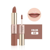 O.TWO.O  2 in 1 Matte Lipstick Lips Makeup Cosmetics Waterproof Pintalabios Batom Mate Lip Gloss Rouge 12 Colors Choose