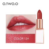 O.TWO.O 20 Colors Soft Cream Lip Stick Moisturizer Long Lasting Makeup Water proof lipstick