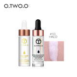 O.TWO.O 2PCS/SET Face Makeup Set (Liquid Highlighter+24k Rose Gold Elixir Makeup Primer)