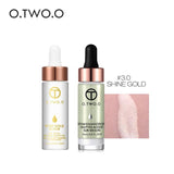 O.TWO.O 2PCS/SET Face Makeup Set (Liquid Highlighter+24k Rose Gold Elixir Makeup Primer)