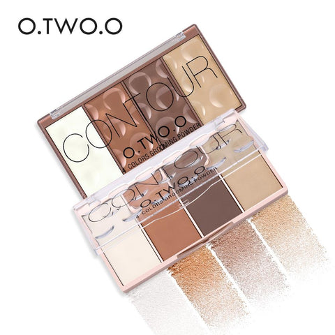 O.TWO.O 4 Colors Concealer Palette Face Makeup Base Contouring Palette Foundation Concealer Powder