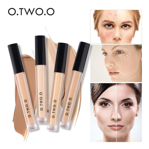 O.TWO.O 4 Colors Face Contour Makeup Liquid Concealer Base Makeup Face Foundation Brand Liquid Concealer Makeup Cosmetics