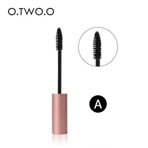 O.TWO.O 4d Silk Fiber Eyelash Mascara Waterproof Long Black Lash Eyelash Extension Eye Lashes Brush Eyes Makeup Easy To Wear