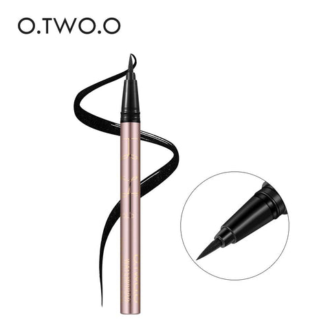 O.TWO.O Black Liquid Eyeliner Eye Make Up Super Waterproof Long Lasting Eye Liner Easy to Wear Eyes Makeup Cosmetics Tools