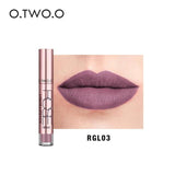 O.TWO.O Brand High Quality Matte Color Lip Gloss Easy to Wear Long Lasting Lips Makeup Lipstick Liquid Lipgloss Matte