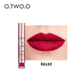 O.TWO.O Brand High Quality Matte Color Lip Gloss Easy to Wear Long Lasting Lips Makeup Lipstick Liquid Lipgloss Matte