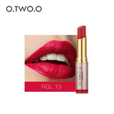 O.TWO.O Brand Makeup Lipstick Matte Organizer Popular 20 Colors Long Lasting Waterproof Nude Lipstick Matte Lip Cosmetics