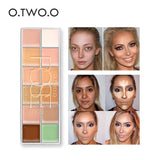 O.TWO.O  Concealer Cream Primer Paleta De Corretivo Profissional 12 Colors Cosmetic Camouflage Concealer Palette Face Makeup