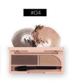 O.TWO.O Eye Brow Makeup Kit Set 2 Color Waterproof Eye Eyebrow Powder Make Up Palette Women Beauty Cosmetic