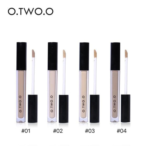 O.TWO.O Makeup Concealer Liquid Concealer Convenient Pro Eye Concealer Cream 4 Colors New Dark Skin Face Contour Concealer