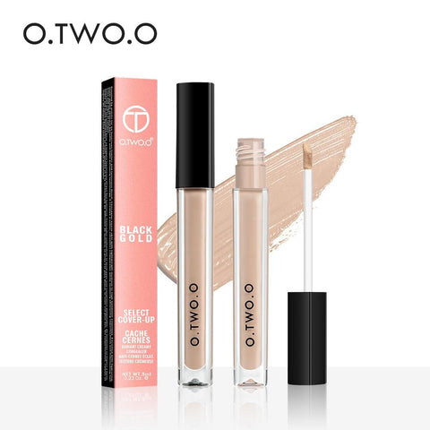 O.TWO.O Makeup Concealer Liquid Concealer Convenient Pro Eye Concealer Cream 4 Colors New Dark Skin Face Contour Concealer
