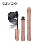 O.TWO.O New 3D Silk Fiber Eyelash Black Mascara Waterproof Long Lasting For Eyelash Extension Black Thick Lengthening Eye Lashes