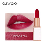 O.TWO.O Semi-velet Lipstick 20 Colors Moisturizer Long Lasting Makeup Waterproof for Comfortable Non-drying lip stick Cosmetics