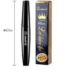 OSHIONER 4D Silk Fiber Eyelashes Lengthening Mascara Waterproof Long Lasting Lash Black Eyelashes Extension Make up 3D Mascara