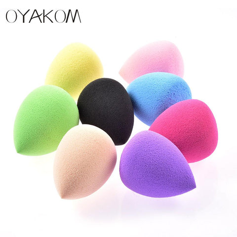 OYAKOM 1pcs Sponge Makeup Puff for Foundation Powder Smooth Beauty Makeup Sponge Cosmetic Beauty Tools Waterdrop Cosmetic Puff