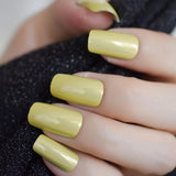 Ombre French Ballerina Fake Nail Gradeint Natural Coffin False Nails Wholesale Nails Supplier 24