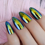 Ombre French Ballerina Fake Nail Gradeint Natural Coffin False Nails Wholesale Nails Supplier 24