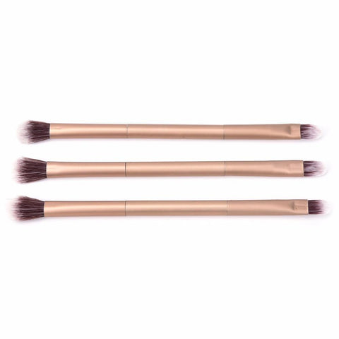 One Piece New Professional Makeup Eye Powder Foundation Eyeshadow Double-Ended Eye Shadow Brush Tool