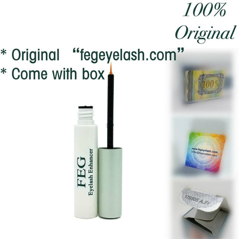 Original FEG Eyelash Enhancer "fegeyelash.com" on Package 3ml FEG eyelash growth treatment eyelash enhancer serum eyelash liquid