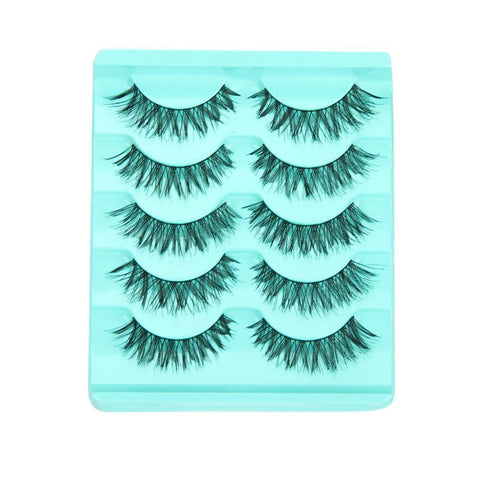 OutTop 2018 Big sale! 5 Pair/Lot Crisscross False Eyelashes Lashes Voluminous Hot Eye Lashes 05.16