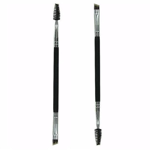OutTop ColorWomen  1PCS Makeup Bamboo Handle Double Eyebrow Brush + Eyebrow Comb 160920 Drop Shipping S28 HW