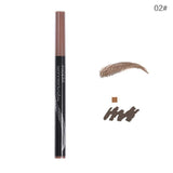 PHOERA 1Pc Drop Ship Automatic Matte Eyebrow Pencil Waterproof Eye brow Fork Tip Tattoo Tint Long-lasting Makeup BTZ1 TSLM2