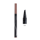 PHOERA Drop Ship Double Head Eyebrow Pencil Waterproof Makeup Eyebrow Tattoo Pen With Brush lasting Makeup Cosmetics TSLM2