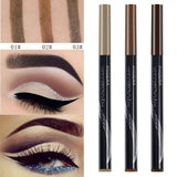 PHOERA Drop Ship Double Head Eyebrow Pencil Waterproof Makeup Eyebrow Tattoo Pen With Brush lasting Makeup Cosmetics TSLM2