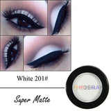 PHOERA Matte Eye Shadow Glitter Eyeshadow Powder 12 Colors Pigment Nude Long Lasting Available Makeup Water-Resistant  TSLM1