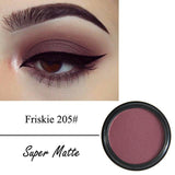 PHOERA Matte Eye Shadow Glitter Eyeshadow Powder 12 Colors Pigment Nude Long Lasting Available Makeup Water-Resistant  TSLM1