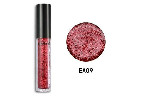 POPFEEL Long Lasting Waterproof Liquid Glitter Eyeliner Pencils White Gold Color Shining Shimmer Brand Eye Liner Makeup Pen