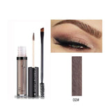 PUDAIER Long Lasting Pigment Black Brown Waterproof with Brush Eye Brow Tint Tattoo Mascara Wunder Eyebrow Enhencers Cosmetics