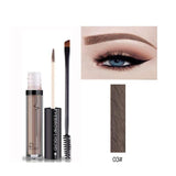 PUDAIER Long Lasting Pigment Black Brown Waterproof with Brush Eye Brow Tint Tattoo Mascara Wunder Eyebrow Enhencers Cosmetics