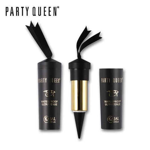 Party Queen Eye Enhancing Black Kajal Eyeliner Stick Solid Thick Eyeliner Gel Makeup Smooth Waterproof Natural Smoky Eyes Liner