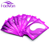 Patch Eyelash Extension Eye Pad 10/50pairs/lot Eyelashes Pads Eye Under for Eyelash Extension Fadvan False Lashes Stickers Paper