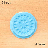 Plastic Glue Gasket Flower shape Pad False Eyelash Extension Glue Holder Pallets For Eyelashes Extension Adhesive Pallet Tools