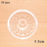 Plastic Glue Gasket Flower shape Pad False Eyelash Extension Glue Holder Pallets For Eyelashes Extension Adhesive Pallet Tools