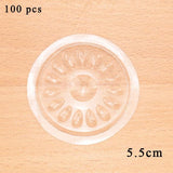 Plastic Glue Gasket Flower shape Pad False Eyelash Extension Glue Holder Pallets For Eyelashes Extension Adhesive Pallet Tools