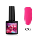 Pooypoot Nail Art Gel Nail Polish Gorgeous Candy Colors Hybrid Gel Varnishes Soak-off UV LED Gel Varnishes Lacquer Nails Primer