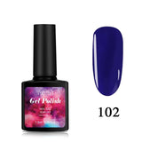 Pooypoot Nail Art Gel Nail Polish Gorgeous Candy Colors Hybrid Gel Varnishes Soak-off UV LED Gel Varnishes Lacquer Nails Primer