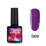 Pooypoot Nail Art Gel Nail Polish Gorgeous Candy Colors Hybrid Gel Varnishes Soak-off UV LED Gel Varnishes Lacquer Nails Primer