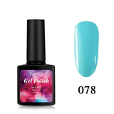 Pooypoot Nail Art Gel Nail Polish Gorgeous Candy Colors Hybrid Gel Varnishes Soak-off UV LED Gel Varnishes Lacquer Nails Primer