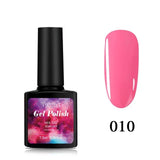 Pooypoot Nail Art Gel Nail Polish Gorgeous Candy Colors Hybrid Gel Varnishes Soak-off UV LED Gel Varnishes Lacquer Nails Primer