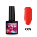 Pooypoot Nail Art Gel Nail Polish Gorgeous Candy Colors Hybrid Gel Varnishes Soak-off UV LED Gel Varnishes Lacquer Nails Primer